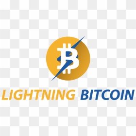 Logo Of Lightning Bitcoin - Lightning Bitcoin, HD Png Download - bitcoin png