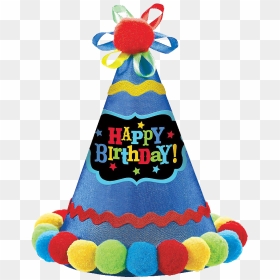 Birthday Hat Png Free Download - Birthday Hat, Transparent Png - birthday hat png