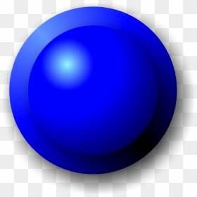 File - Bullet-blue - Sphere, HD Png Download - bullet png