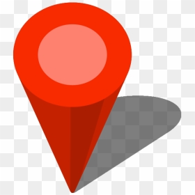 Simple Location Map Pin Icon3 Red Free Vector Data - Russell Square Tube Station, HD Png Download - location icon png