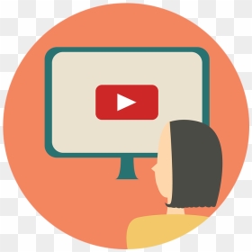 Hey You Learn How - Youtube Ads Icon Png, Transparent Png - youtube play button png