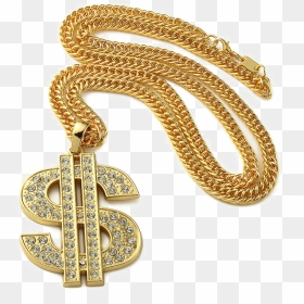 Thug Life Dollar Gold Chain Png Photo - Masjid Putra, Transparent Png - gold chain png
