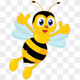 Bee Png Clipart - Clip Art Bee, Transparent Png - bee png