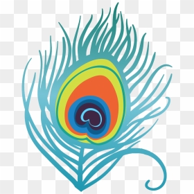 Peacock Feather Png Clipart, Transparent Png - feather png
