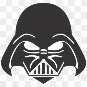 Anakin Skywalker Darth Maul Boba Fett Decal Sticker - Star Wars Darth Vader Head, HD Png Download - darth vader png