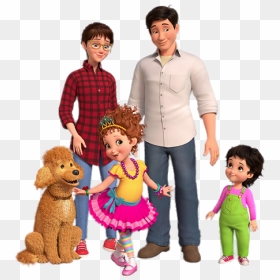Fancy Nancy With Her Family - Fancy Nancy Animated Series, HD Png Download - family png