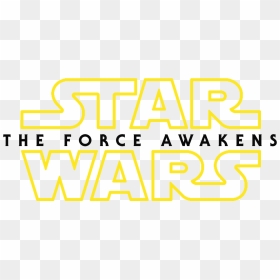The Force Awakens Logo - Poster, HD Png Download - star wars logo png