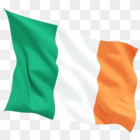 Waving Irish Flag Transparent Png - Irish Flag Clipart Transparent, Png Download - flag png