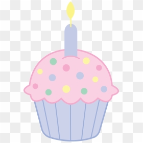 Cupcake Art On Cupcake And Pink Cupcakes Clipart - Cupcake, HD Png Download - cupcake png