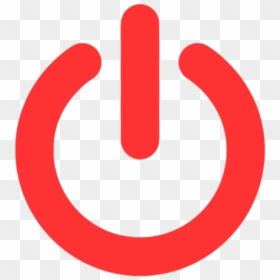 Red Power Button Clip Arts - Green Park, HD Png Download - button png