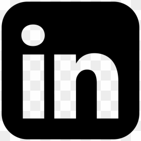 Linkedin Icon - Linkedin Icon Png Black, Transparent Png - linkedin icon png