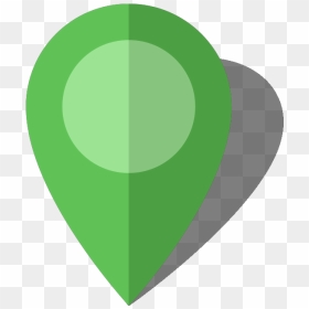 Gps Icon Png - Green Vector Icon Png, Transparent Png - location icon png