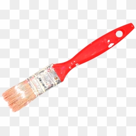 Used Paint Brushes 1 - Paint Brush, HD Png Download - paint brush png