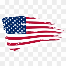 Transparent Grunge American Flag Png - American Flag Background, Png Download - us flag png