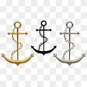 Gold Anchor Png - Portable Network Graphics, Transparent Png - anchor png