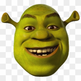 Green Dank Meme Png Free Download - Shrek Face Png, Transparent Png - meme png