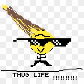 Transparent Thug Life Png Transparent - Minecraft & Chill, Png Download - thug life png