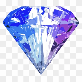 Samsung Galaxy Blue Diamond - Blue Diamond Transparent Background, HD Png Download - diamonds png