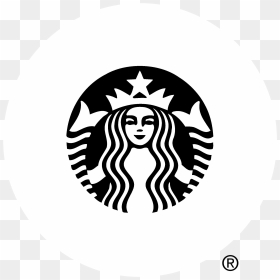 Starbucks Logo Black And White Png, Picture - Starbucks New Logo 2011, Transparent Png - starbucks logo png