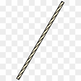 Straight Stretch Of Rope Clip Arts - Tan, HD Png Download - rope png