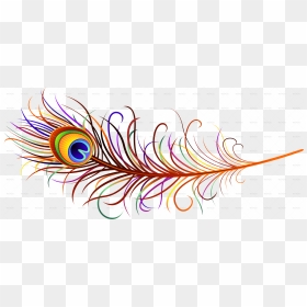 Peacock Feather Png Transparent Images - Mor Pankh Images Png, Png Download - feather png