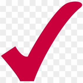 Red Check Mark Png Download - Red Check Png, Transparent Png - checkmark png