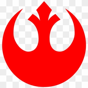 Star Wars Rebellion - Star Wars Rebel Symbol Red, HD Png Download - star wars logo png