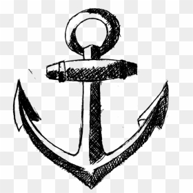 Anchor Png Photo - Simple Tattoo Designs On Paper, Transparent Png - anchor png