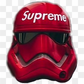 Supreme Helmet Hat Cap Starwars Mask Memezasf - Motorcycle Helmet, HD Png Download - supreme png