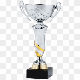 Silver Flare W/ Gold Accent - Silver Trophy Hd Png, Transparent Png - trophy png