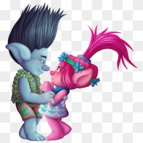 Trolls Branch And Poppy By Dari Draws - Trolls 2 Poppy And Branch, HD Png Download - trolls png