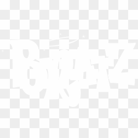 Bratz 01 Logo Black And White - Black And White Bratz, HD Png Download - instagram logo png transparent background