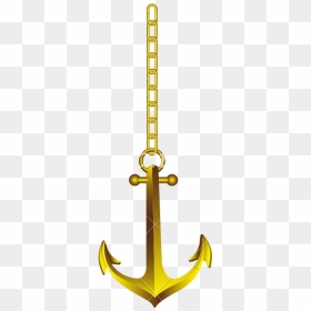 Gold Anchor Png - Chain, Transparent Png - anchor png