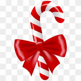 Candy Cane Lollipop Clip Art - Christmas Candy Cane Clipart, HD Png Download - candy cane png