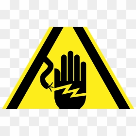 Ungrounded Electrical Systems And Shock Risk - Electrical Safety Logo, HD Png Download - electricity png