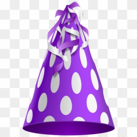 Free Png Party Hat Purple Transparent Png Images Transparent - Blue Birthday Hat Png, Png Download - party hat png