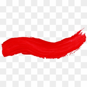 Paint Stroke Png - Red Brush Stroke Png, Transparent Png - paint stroke png