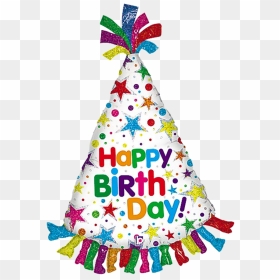 Happy Birthday Party Hat - Happy Birthday Hat Png, Transparent Png - birthday hat png