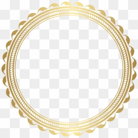 Golden Border, Photo Frame Golden Png Allcanwear, Transparent Png - frames png