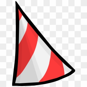 Club Penguin Rewritten Wiki - Flag, HD Png Download - party hat png