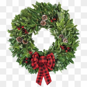 Christmas Wreath Png Photo - Real Christmas Wreath Png, Transparent Png - christmas wreath png