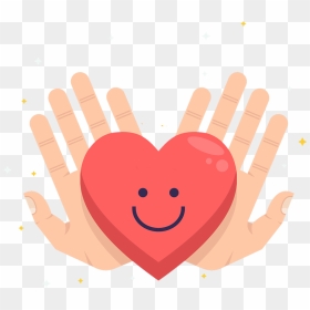 Transparent Finger Heart Png - Heart Touching Clipart, Png Download - love png