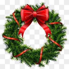 Download Christmas Wreath Png File - Christmas Wreath Png Transparent, Png Download - christmas wreath png