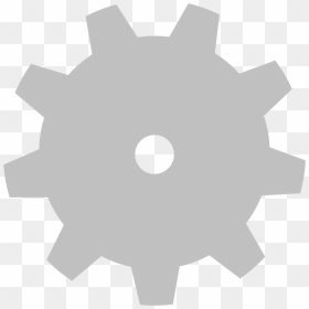 Gear Clipart Gray, Gear Gray Transparent Free For Download - Circle, HD Png Download - gear png