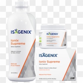 Isagenix Ionix Supreme, HD Png Download - supreme png