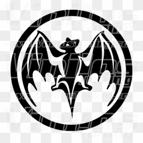 Murcielago 02 Bacardi - Bacardi Logo, HD Png Download - bat png
