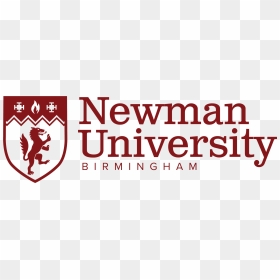 Newman University Logo Crest Left-live - Newman University Birmingham Logo, HD Png Download - live png