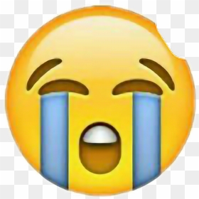 Happy Crying Emoji Png , Png Download - Crying Emoji No Background, Transparent Png - crying emoji png