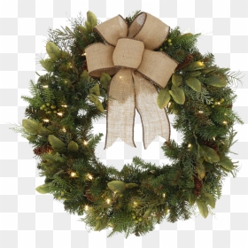 Christmas Wreath Png Picture - Real Christmas Wreath Png, Transparent Png - christmas wreath png