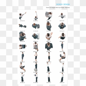 Transparent People Top View Png - Birds Eye View People, Png Download - joint png